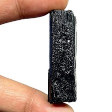 100.40 Cts Natural Black Tourmaline Untreated Raw Rough Earth Mined Gemstone