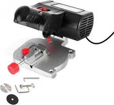 Mini Miter Saw Electric Power Table Saw Benchtop Cut-Off Chop Saw, Max 45 Degree