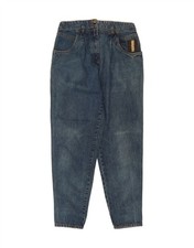 VINTAGE Womens Maternity High Rise Tapered Jeans W38 L32 Blue Cotton DJ42