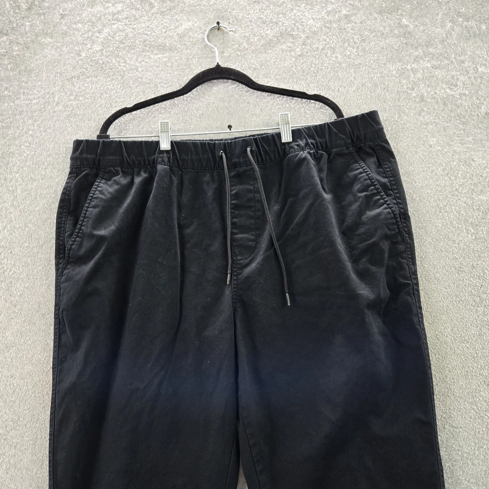 Pantalones deportivos Old Navy para hombre XL negros Jogger sarga modernos flexibles incorporados Foto 4 de 4