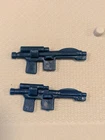 Vintage Star Wars Blue Imperial Blaster Lot 2 Original Figure Accessory Kenner