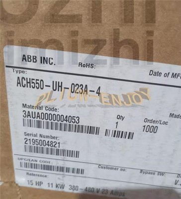 ONE NEW ABB AC Variable Frequency Drive ACH550-UH-023A-4 ACH550UH023A4