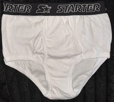 Vintage Boys Starter Briefs Size Medium 2 - Pack 