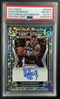 DAVID ROBINSON PSA 8 2021-22 PANINI PRIZM #FB-DRB FAST BREAK AUTO SPURS 2315