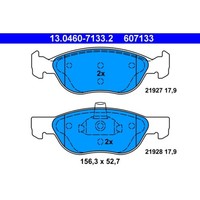 Bremsbelagsatz Scheibenbremse ATE 13.0460-7133.2 FüR Fiat Punto