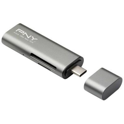 PNY R-TC-UA-3N1E01-RB Externer Speicherkartenleser USB-C  (USB 3.2 Gen 1)