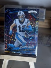 2025 Panini Prizm Adam Thielen #189 Carolina Panthers Prizm Parallel