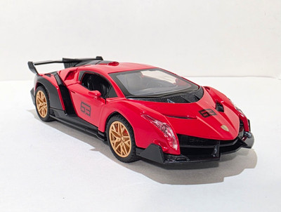 Lamborghini Veneno Diecast 1:32 Scale gull-wing doors/ Lights, Collectible