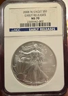 2008 American Silver Eagle NGC MS70 Early Releases 1 oz Silver