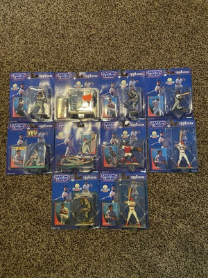 #ad 1998 Starting Lineup Baseball Mark McGwireScott RolenGreg Maddux And More $40.00