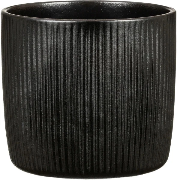 Scheurich Blumentopf Keramik Ø 15 x 13,7 cm ebano  Blumentopf - Bild 1 von 1