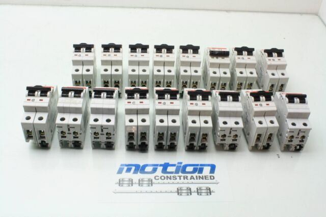 BOX 10 NEW ABB 4AMP 1-POLE CIRCUIT BREAKERS S201U-K4A S 201U 2CD-S271-417R0337