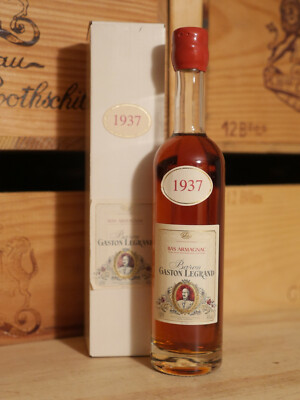 1937er Armagnac Baron Gaston Legrand - Selection Maison Lheraud - Top Rarität !!