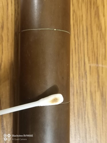 old Bakelite Rod 162 grams Dark Brown color - Picture 7 of 18