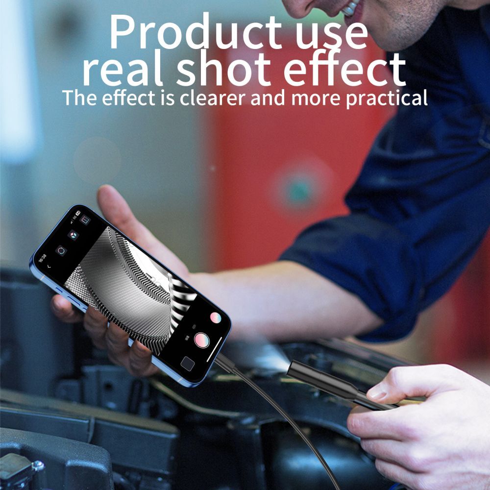 Gadget Compleanno Bambini Endoscopio Per Smartphone, Aopick 1920P - Foto 12