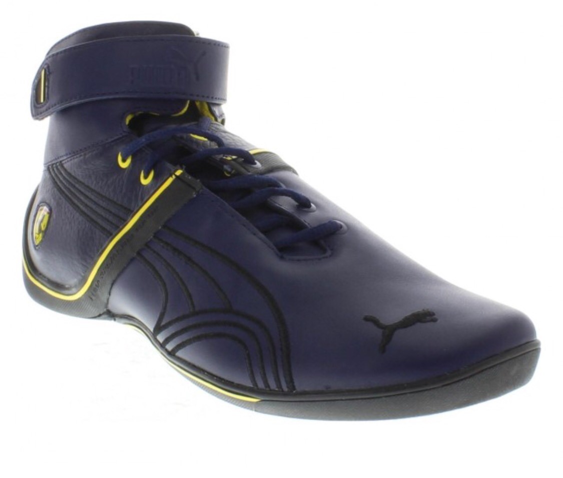 Brand New In Box PUMA Ferrari evoSPEED 1.4 Mid Men's Shoes Navy SHIP FREE FAST Brand New In Box PUMA Ferrari evoSPEED 1.4 Mid Men's Shoes Navy SHIP FREE FAST