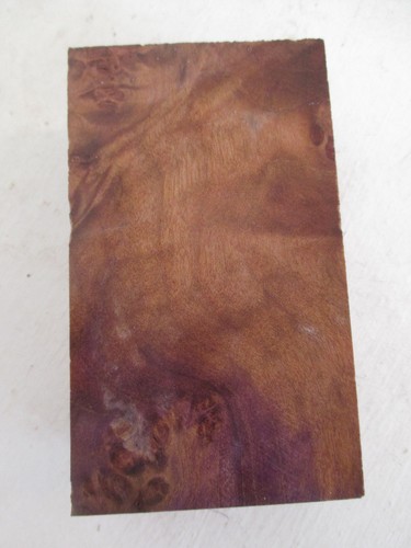 Maple Burl Stabilized Blank - 1.6 x 2.5 x 4.6" - box mod animal call - 5360 - Picture 5 of 6
