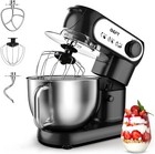 GEFT Stand Mixer-5.5-liter 6-Speed Kitchen Mixer with 600W Powerful Motor