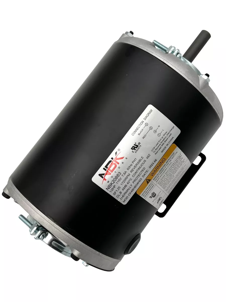 Genuine NBK 20883 Fan Motor 115V Fits AO Smith Packard Emerson GE 