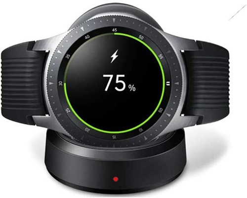 Wireless Charging Dock Charger for Samsung Galaxy Watch Gear S3 Frontier  Classic | eBay