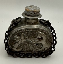 RARE & Vintage Aladin Rosine Silver Perfume Bottle 1919 by Paul Poiret