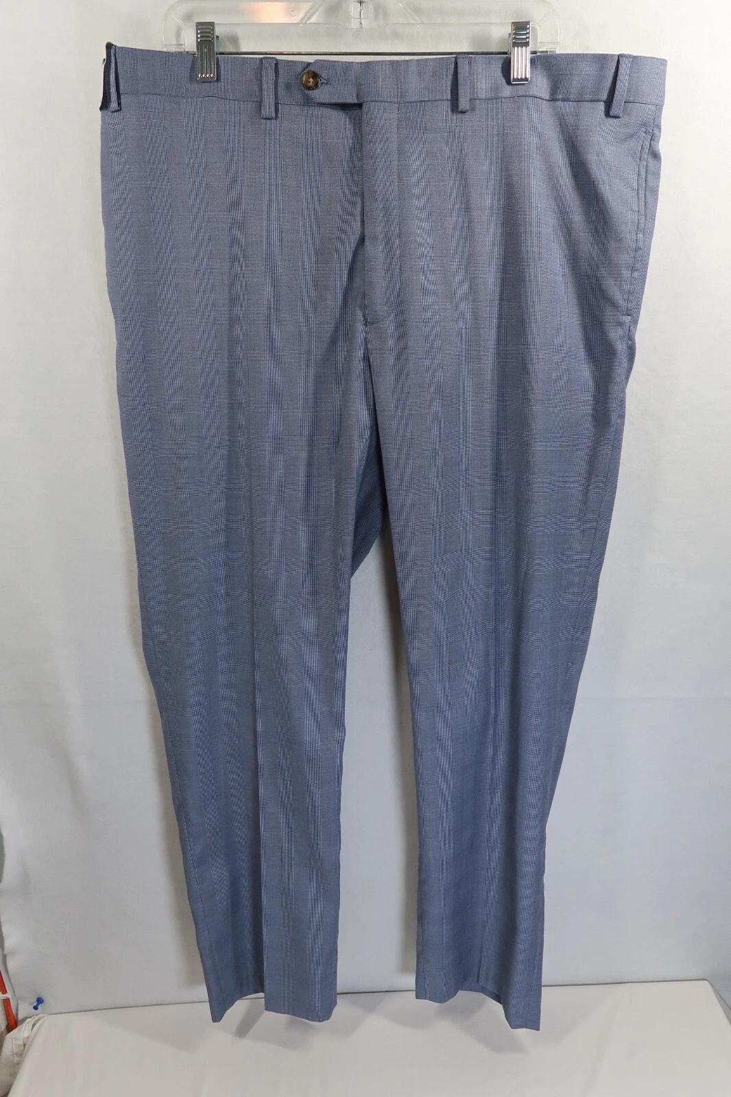 Lauren Ralph Lauren Mens 40X0 Blue Slim Fit Dress Pants Slacks New FREE SHIPPING