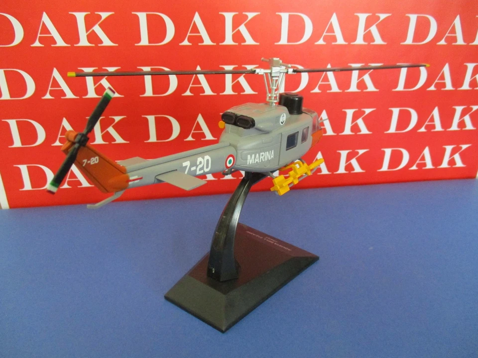 Die cast 1/72 Modellino Elicottero Helicopter Agusta Bell 212 ASW Marina Italy - Immagine 3 di 4