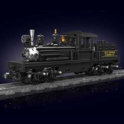 Kit de locomotive à vapeur de type Shay Mould King 12032 blocs de serrage jouet - Photo 8/10