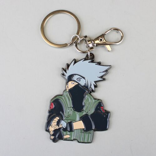 Kakashi Hatake Battle Pose (Naruto Shippuden) Metal Enamel Keychain - Picture 2 of 2