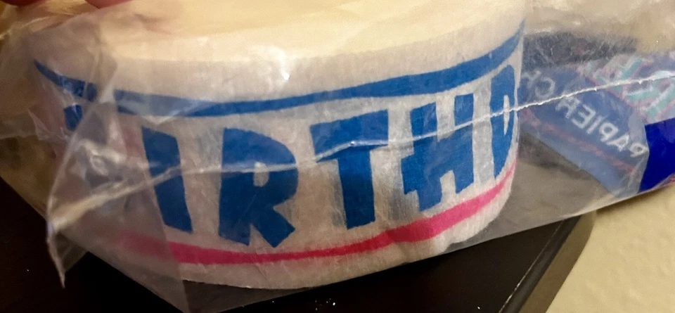 Happy Birthday Crepe Streamer **100** Foot Roll Birthday Party  Decorations - Image 4 of 4