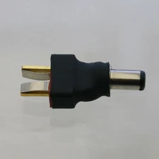 DIY Adapter DC 5.5x2.1mm to T-plug Deans for Fatshark Skyzone Boscam Goggles FPV