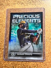 2023 Bowman Platinum Baseball Precious Elements # PE-18 Jackson Chourio