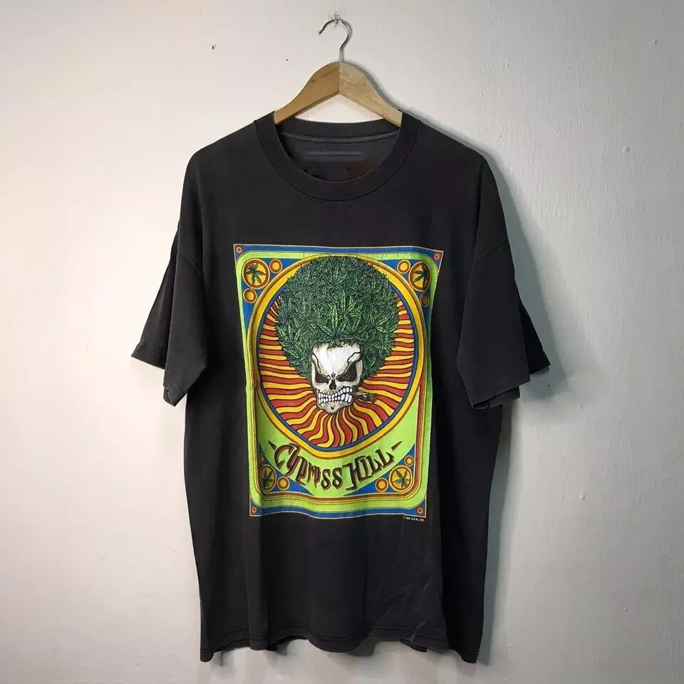 1993 Cypress Hill Shirt Step Into A Whole New Black Unisex Tshirt