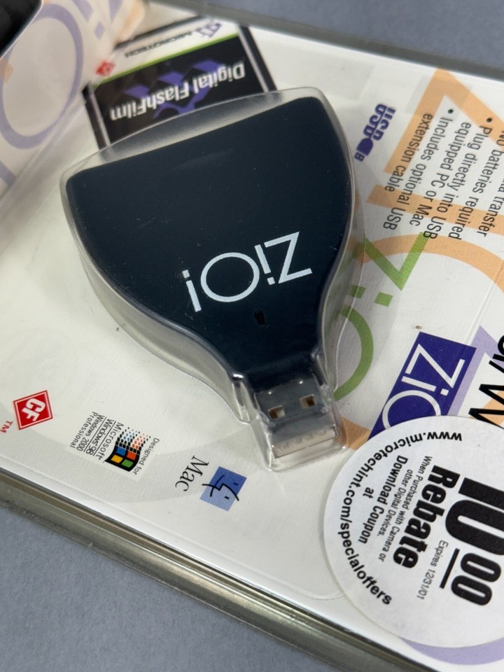 Zio COMPACT FLASH CARD Reader/Writer Compact Flash USB Card Factory