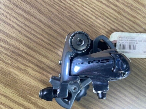 Shimano 105 10-Speed Rear Derailleur, RD-5600, Short Cage Silver Road Bike