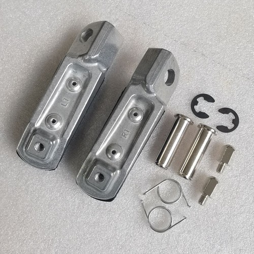 Front Rider Foot Pegs Footrests for Kawasaki Ninja ZX9R ZX900 ZX10R ZX1000 94-21 - Picture 4 of 8