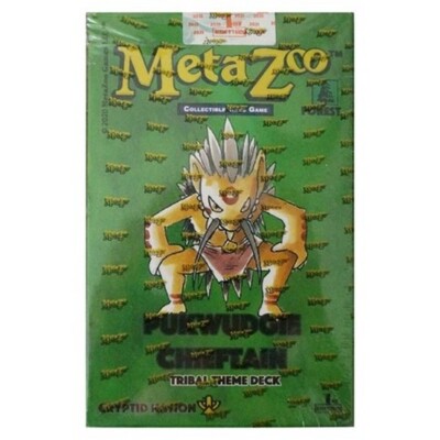 METAZOO CRYPTID NATION 2nd Edition THEME DECK - PUKWUDGIE CHIEFTAIN (ENG)