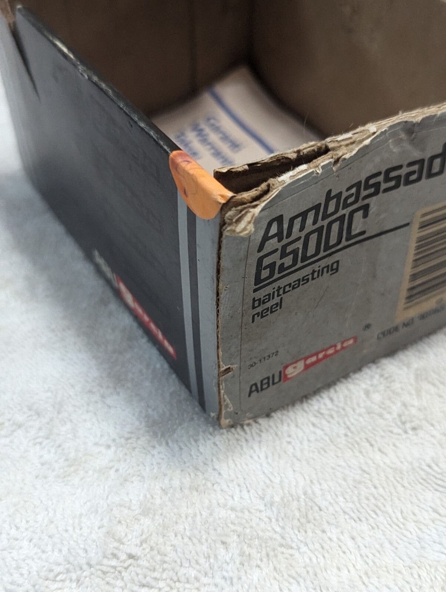 Abu Garcia Ambassadeur 6500C Vintage Made In Sweden 850400 Abu Garcia Ambassadeur 6500C Vintage Made In Sweden 850400