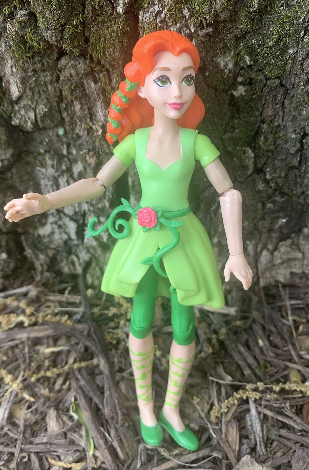 DC Comics Super Hero Girls "Poison Ivy" 6 Inch Action Figure Doll From Mattel