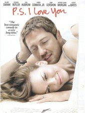 No Disc No Case ORIGINAL COVER ART PS I Love You 2007 DVD Cover Hilary Swank