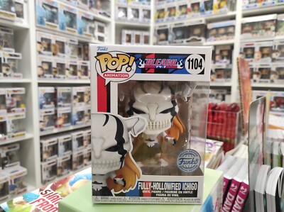 FUNKO POP FULL-HOLLOWFIED ICHIGO 1104 - BLEACH SPECIAL ORIGINAL VINYL + SCHUTZ