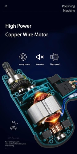 Car Polisher Automobile Waxing and Glazing Multifunctional Polishing Machine - Picture 8 of 16