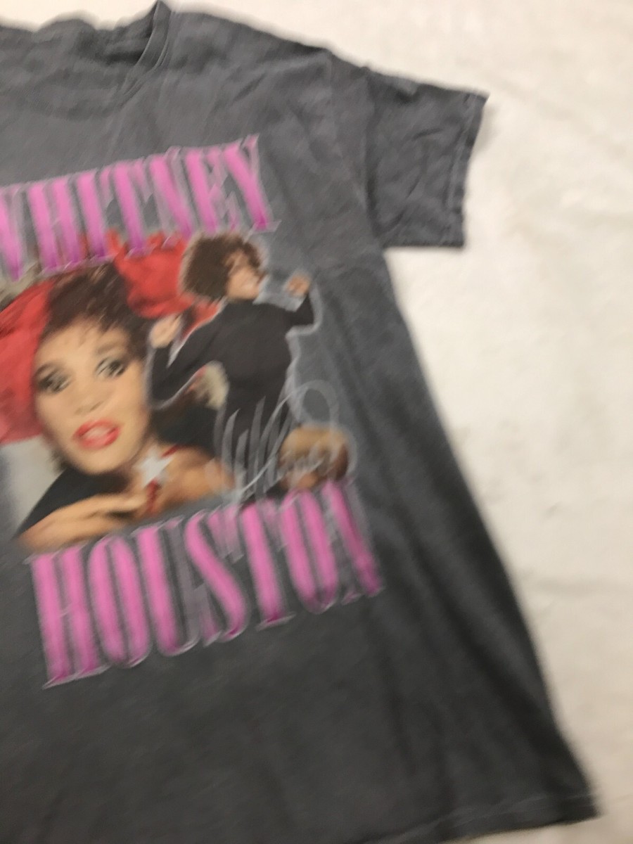 り*ん様 (希少)ホイットニーヒューストン　2010 ツアーＴ Whitney Houston T-Shirt Tour 2010 Small Womens Gray Graphic