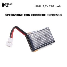 HUBSAN X4 Batteria Li-Po 240mAh H107-A05 h107L h107 battery originale DRONE
