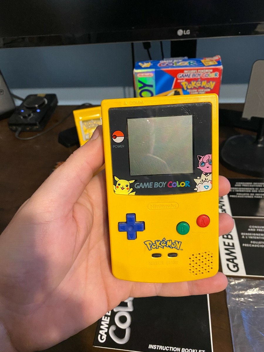 Game Boy - Pokemon Jaune / Yellow Version - Complet (FR) - Bon état