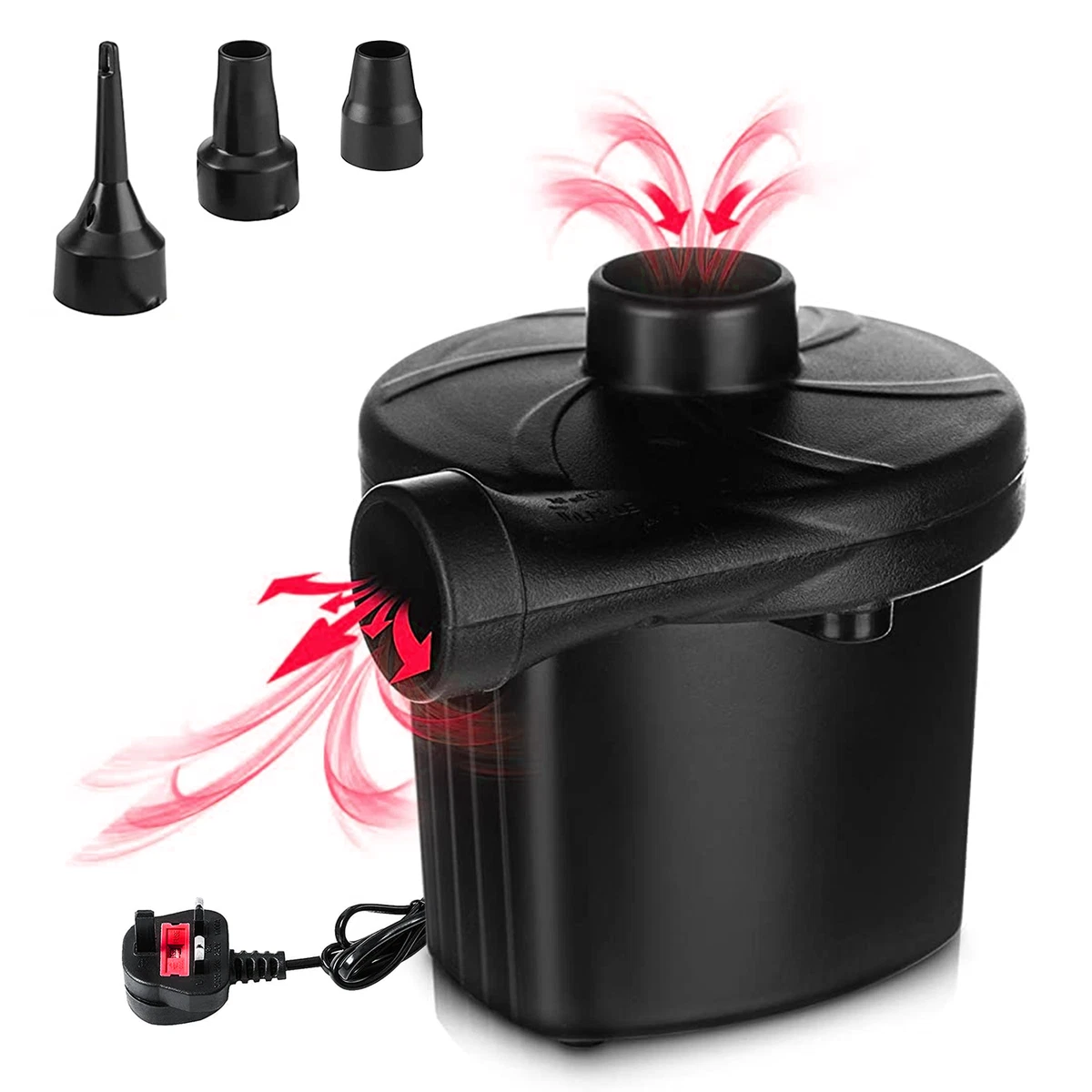 BESTWAY SIDEWINDER AC220 240V AIR PUMP RAPID SWIMMING POOLS INFLATION DEFLATION