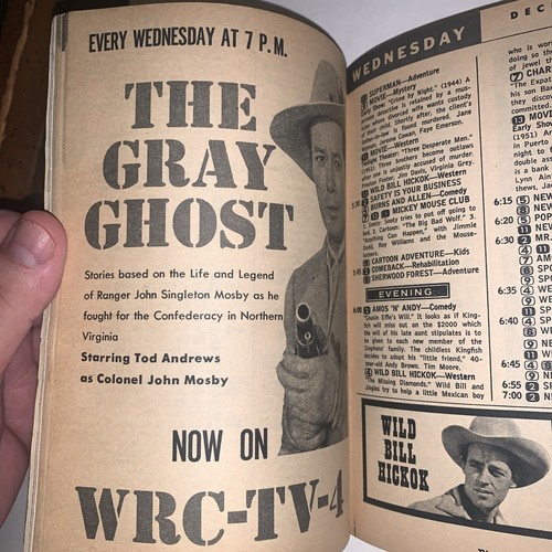 TV GUIDE David and Ricky Nelson December 27, 1958 Washington D C Edition - Foto 7 di 10