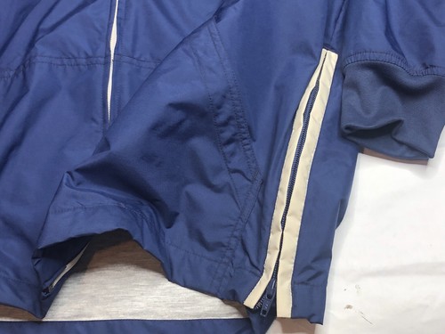 Vintage 2000s Y2K Nike Navy Blue Windbreaker Jacket Boys Kids Large - Picture 3 of 8