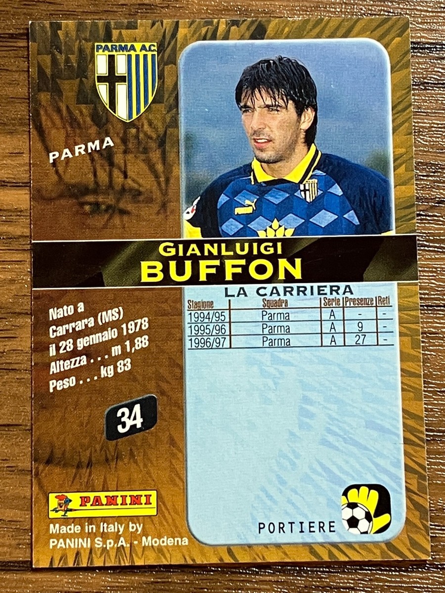 Panini Card Calcio 98 1998 Serie A #34 Gianluigi Buffon