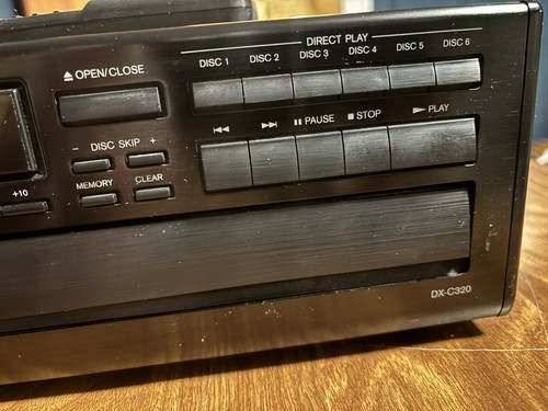 ONKYO DX-C320 6 Disc CD Changer w/ Remote (RC-289C) *SEE DESCRIPTION * - Picture 3 of 14